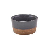 Kava Dark Grey Stoneware Ramekin